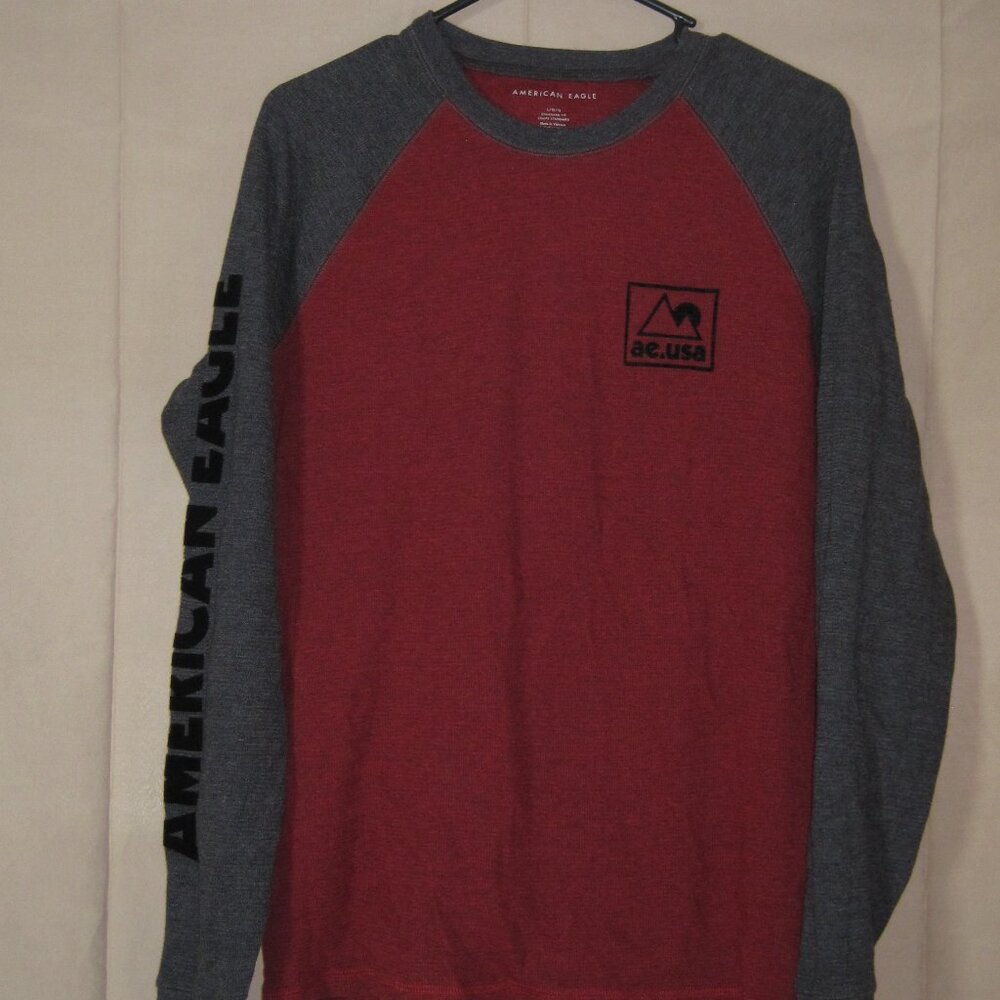 Large AE long sleeve henley